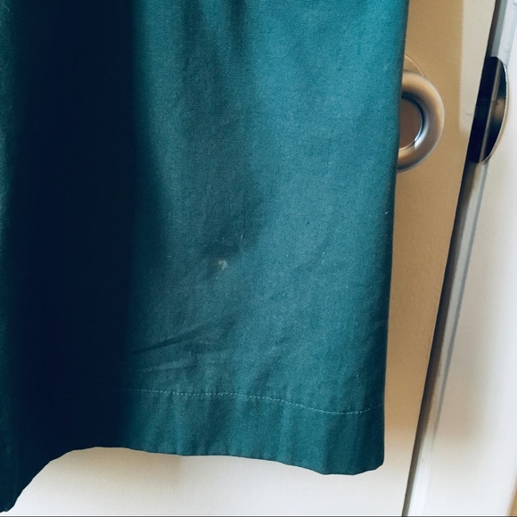 Teal cotton car coat - Picture 3 of 8